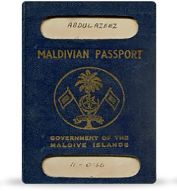 1964 Maldivian passport - Transition to independence